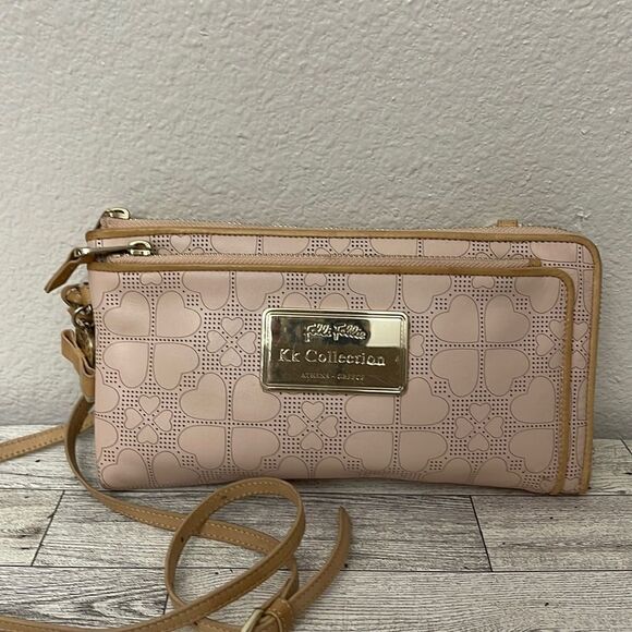 Folli Follie KK Collection Leather Crossbody - Picture 1 of 8